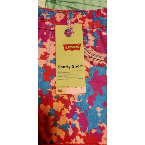 NWT LEVI'S GIRLS SHORTY SHORT - Picture 3 of 6